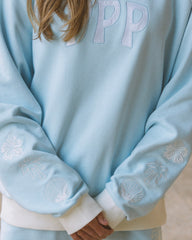 Classic Crew in Blue Breeze